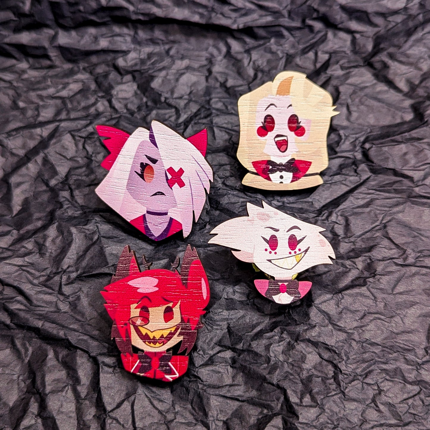 SINNERS AND CO - Hazbin Hotel Inspired Pins